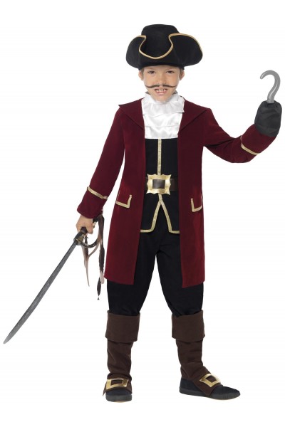 Deluxe Pirate Captain Child Costume