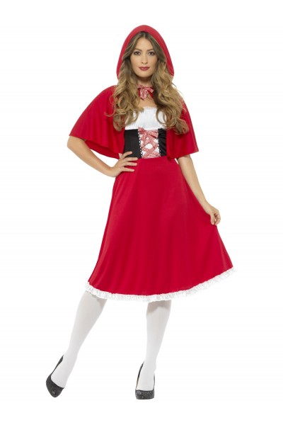 Red Riding Hood Long Adult Costume