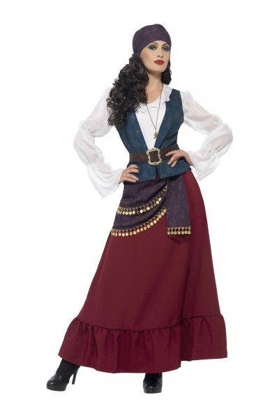 Pirate Buccaneer Beauty Deluxe Adult Costume