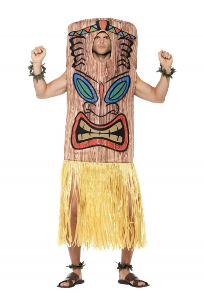Tiki Totem Hawaiian Adult Costume