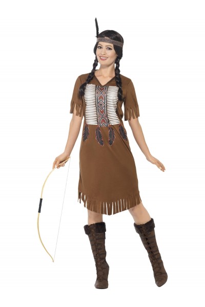 Native American Warrior Princess Adult Costume