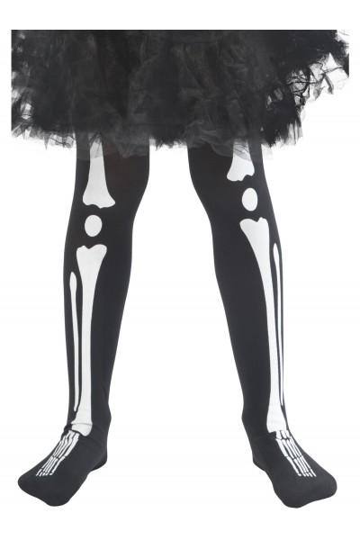 Skeleton Child Tights