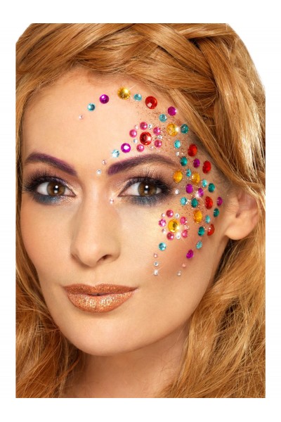 Rainbow Jewel Face Gems