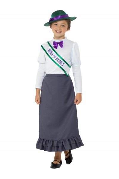Victorian Suffragette Child Costume