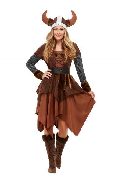 Viking Barbarian Queen Adult Costume