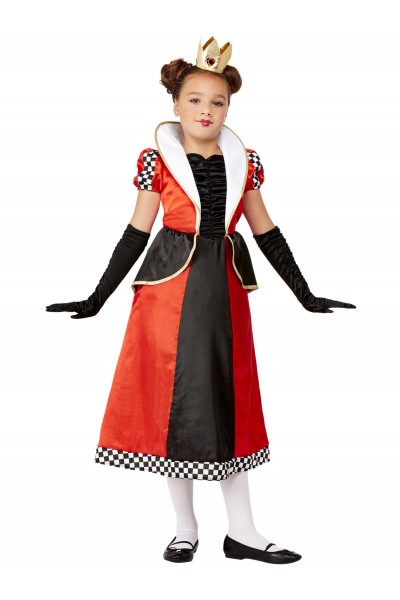 Queen Of Hearts Deluxe Child Costume