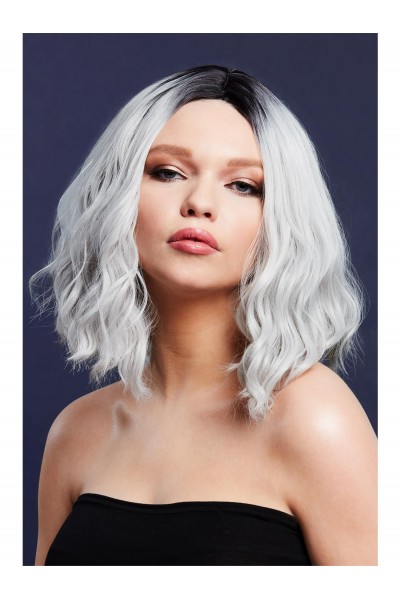 Fever Ice Silver Cara Wig for Adult