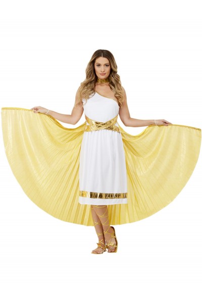 Gold Grecian Cape Deluxe for Adult