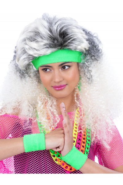 80s Neon Green Sweatbands