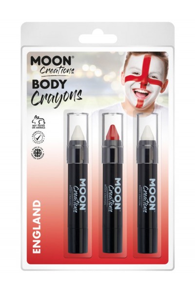 Moon Creations Body Crayon - England Colours