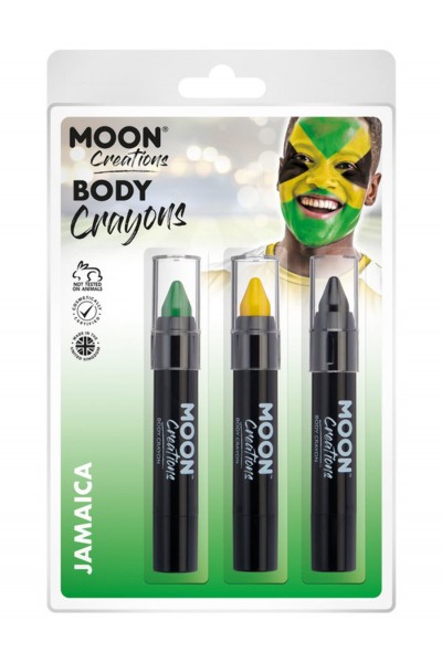 Moon Creations Body Crayon - Jamaica Colours