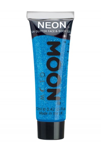 Moon Glow Neon UV Fine Glitter Gel