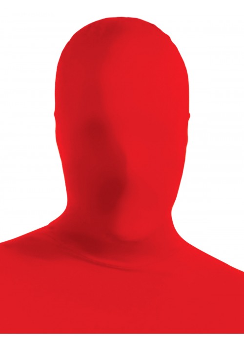 Red 2nd Skin Face Mask for Adult Accessory Costume City