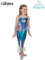 Ariel The Little Mermaid Live Action Classic Girl's Costume