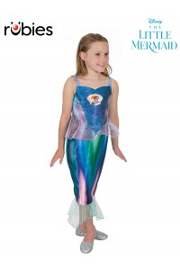 Ariel The Little Mermaid Live Action Classic Girl's Costume