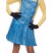 Minion Female Pleated Child Costume