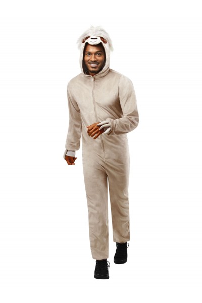Sloth Furry Onesie Adult Costume Animals