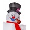 Frosty The Snowman Inflatable Adult Costume Christmas