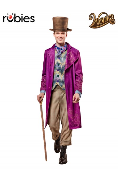 Willy Wonka Premium Adult Costume Charlie & The Chocolate Factory
