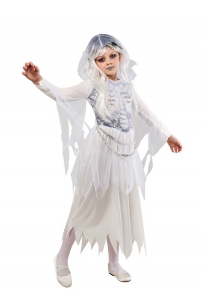 Ghostly Girl's Costume