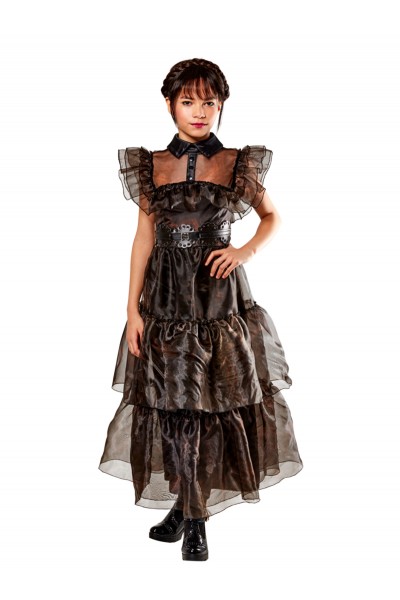 Wednesday Rave'n Deluxe Child Costume Addams Family