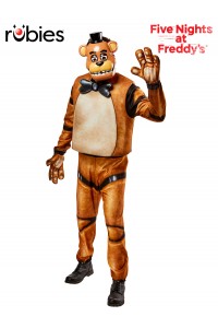 Freddy FNAF Deluxe Adult Costume Five Nights at Freddy's