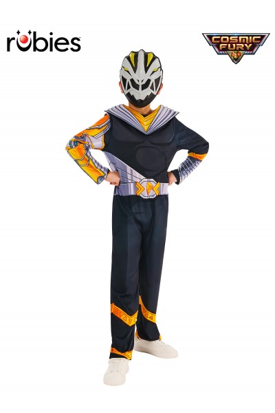 Power Rangers Cosmic Fury Black Ranger Child Costume