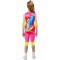 Rollerskate Barbie Girls Child Costume