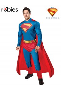 Superman Deluxe Adult Costume - Superman 2025 Movie
