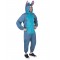 Stitch Hooded Onesie Adult Costume - Lilo & Stitch