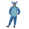 Stitch Hooded Onesie Adult Costume - Lilo & Stitch