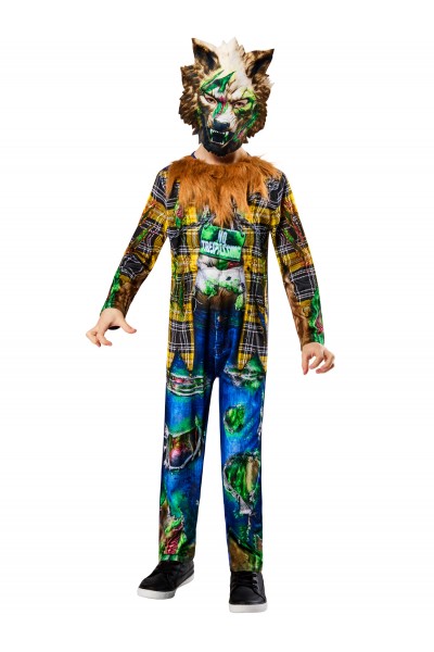 Toxic Werewolf Child Costume
