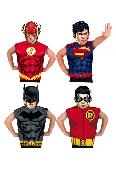 DC Comics Boys Partytime Asst 32 Pack for Child