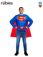 Superman Costume Top & Adult Cape