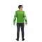 Hulk Costume Top & Mask for Adult