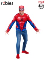 Spider-Man Costume Top & Mask for Adult