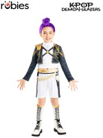 K-Pop Demon Hunters Rumi Gold Deluxe Child Costume