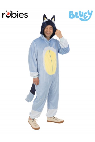 Bluey Bandit Onesie Adult Costume