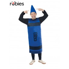 Blue Crayon Adult Tabard Costume - One Size