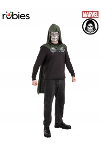 Dr Doom Cape & Mask Set for Adult