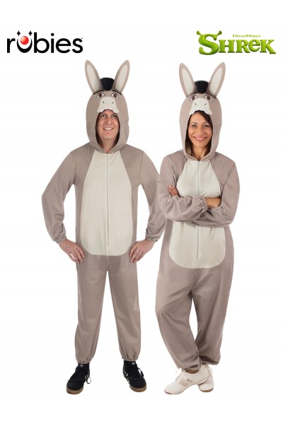 Shrek Donkey Onesie Adult Costume