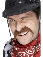 Cowboy Moustache for Adult