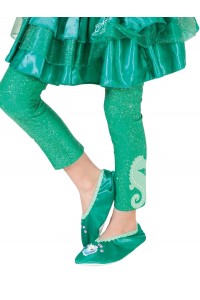 Ariel The Little Mermaid Footless Child Tights - Accessory