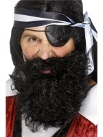 Black Pirate Beard for Adult