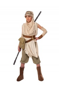 Rey Star Wars Premium Deluxe Child Costume