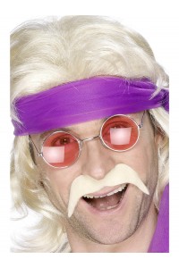70's Blonde Adult Moustache