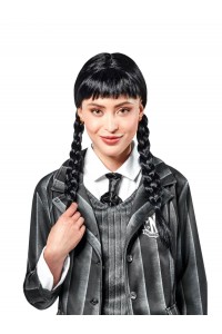 Wednesday Adult Wig Addams Family