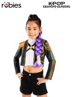 K-Pop Demon Hunters Rumi Clip On Hair Braid (40Cm) for Child