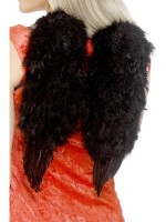 Black Small Angel Wings for Adult