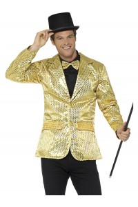 Sequin Gold Jacket for Adult